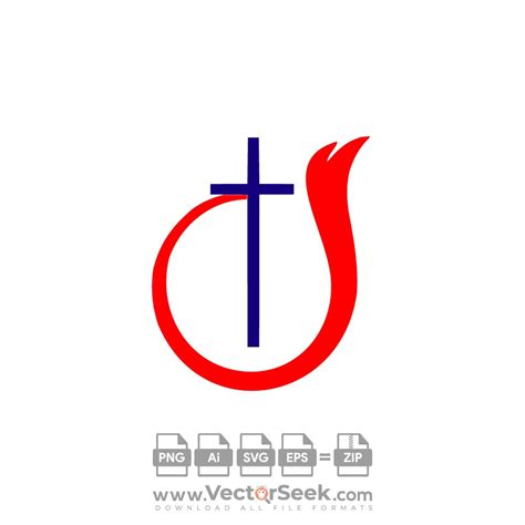 Church Of God Color Symbol Logo Vector - (.Ai .PNG .SVG .EPS Free Download)