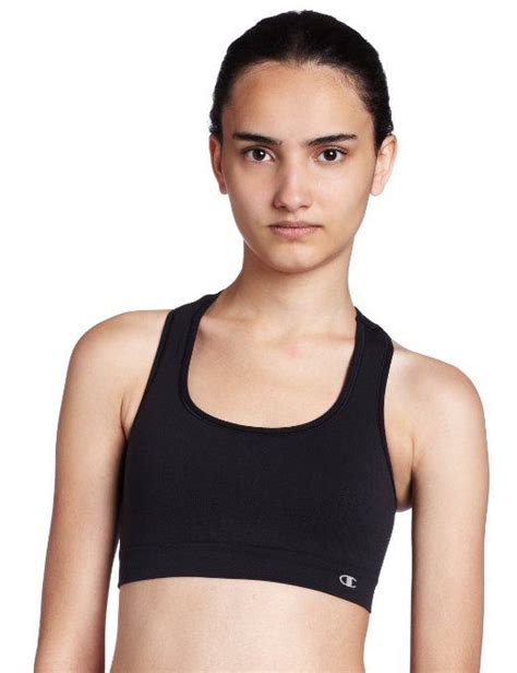 Amazon.com: Champion Womens Seamless Reversible Sports Bra: Clothing | Sports bra, Yoga women, Bra