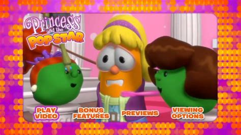 Veggietales: Princess and the Popstar - DVD Menu Walkthrough - YouTube