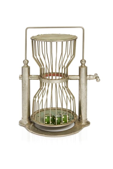 Chuck-a-Luck Dice Cage | Witherell's Auction House