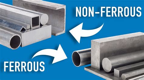 The Difference Between Ferrous and Non-Ferrous Metals | Metal ...