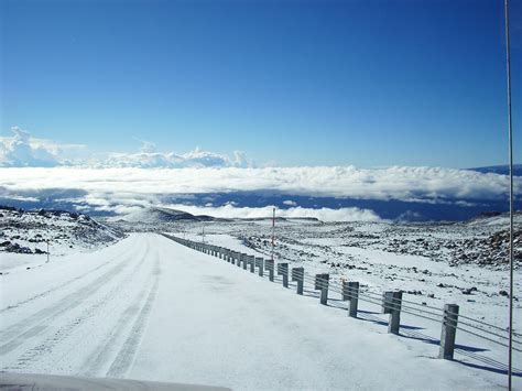 Discover Snow In Hawaii Atop The Summit Of Mauna Kea