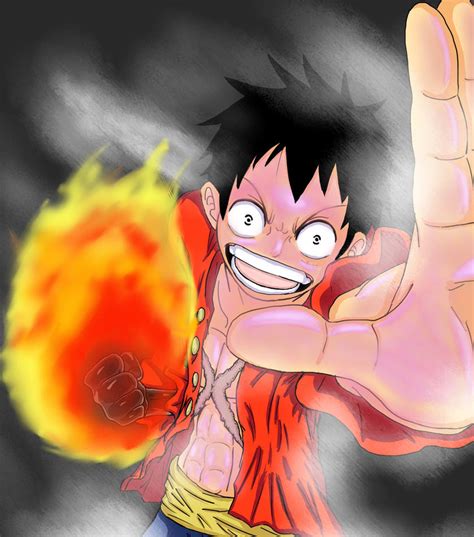 Monkey D. Luffy - Red Hawk by Serj-Tankian-Fan09 on DeviantArt