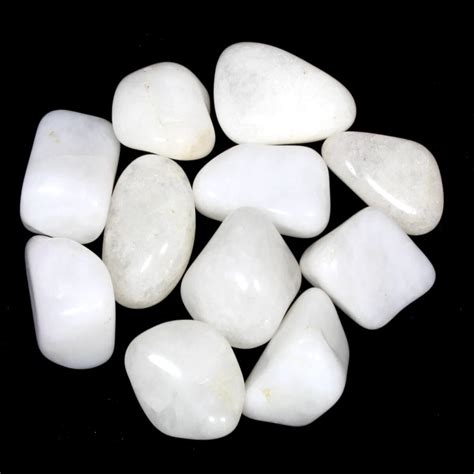 Snow Quartz Polished Tumblestone Healing Crystals – The Psychic Tree