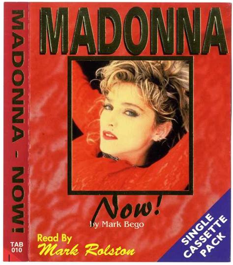 Madonna – Now (1993, Audio Book, Cassette) - Discogs