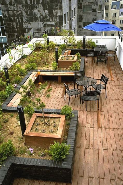 Roof Terrace Garden Design - Image to u