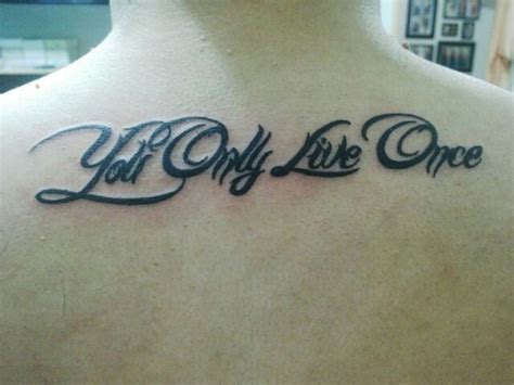 Yolo tattoo #simpletattoo