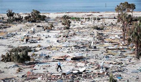 Hurricane Michael Brought Water Levels Over 20’ High to the Coast | Weather Underground