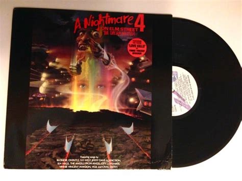 A Nightmare on Elm Street 4 The Dream Master Vinyl Record