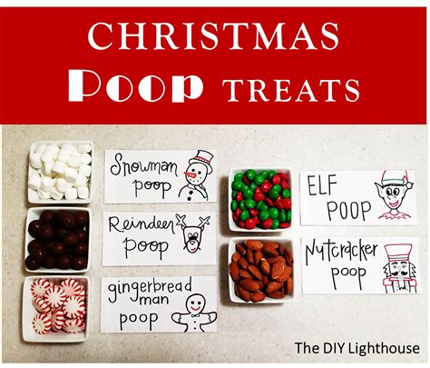 Christmas Poop Treats - The DIY Lighthouse