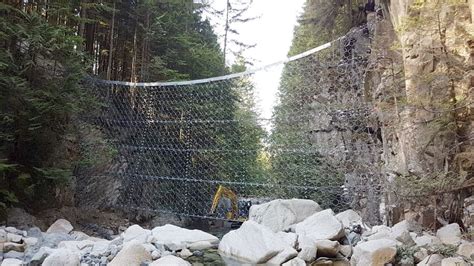 Debris Flow Barriers | Tangiers Mountain Construction