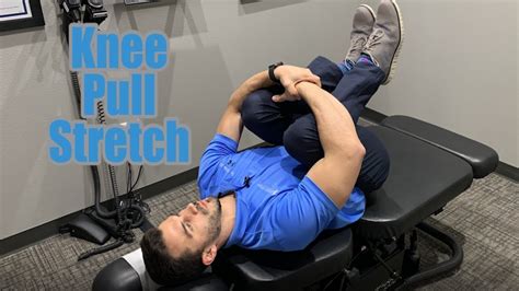 Knee Pull Stretch - YouTube