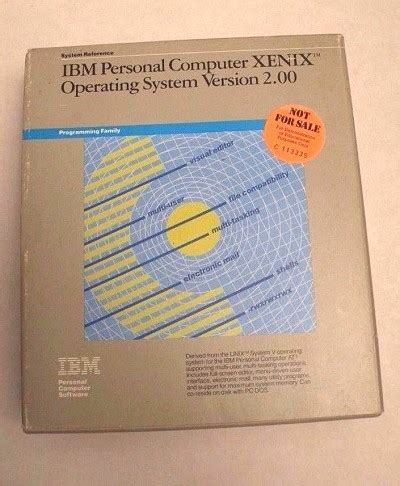 WinWorld: Xenix IBM PC 2.00