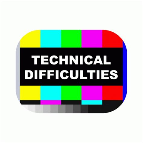 Sportsmanias Technical Difficulties Sticker - Sportsmanias Technical Difficulties Please Stand ...