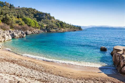 Beach weather in Nissaki Beach, Corfu, Greece in February