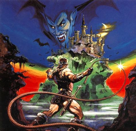 Years later and this is still my favorite box art... : castlevania