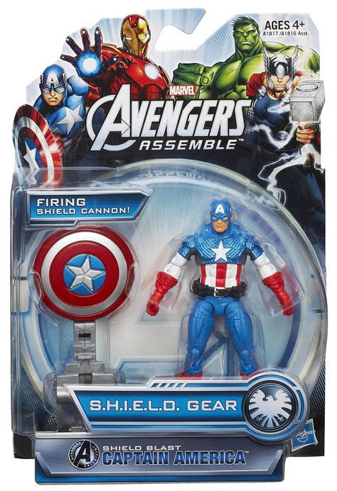 Avengers Assemble 3.75 Inch Figures - Cap, Hulk, Falcon and More - The ...