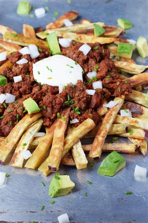 Loaded Chili Fries - Living Loving Paleo