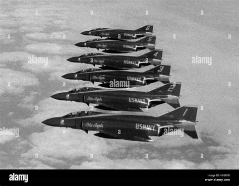 F-4 Phantom Blue Angels Stock Photo - Alamy