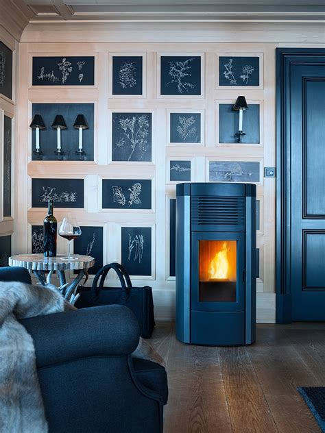 Stunning Contemporary Pellet-Burning Stoves, Energy-Efficient Designs