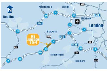 Speed restrictions proposed for M3 to improve air quality – AirQualityNews