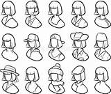 Whiteboard Drawing Women Stock Illustrations – 475  sketch template