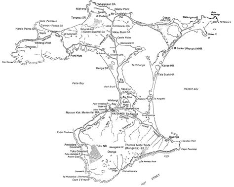 Map of Chatham islands (With images) | Chatham islands, Map, Island