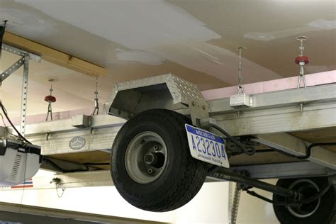 Overhead Garage Storage Lift System — Madison Art Center Design