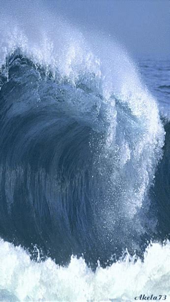 ANIMATED-3D | HD WALLPAPERS | Ocean waves, Waves, Ocean