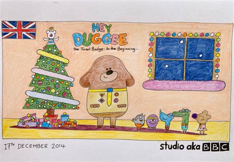 Hey Duggee The Tinsel Badge by GeordieJim76 on DeviantArt