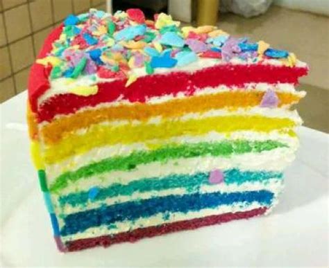 Rainbow Cake Slice at Rs 250/piece | Cream Cake in Mumbai | ID: 20158719948