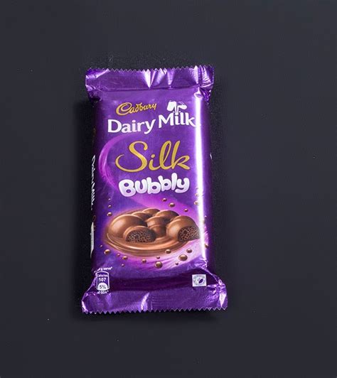 Buy Cadbury Dairy Milk Silk Bubbly 120gm Online at Best Price | Othoba.com