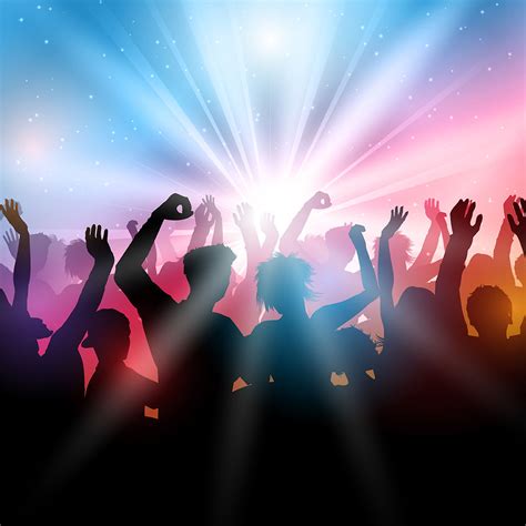 Party crowd background 222307 Vector Art at Vecteezy