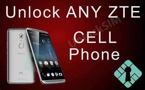 Unlock ZTE Cell Phone by IMEI Code on ANY Carrier Network