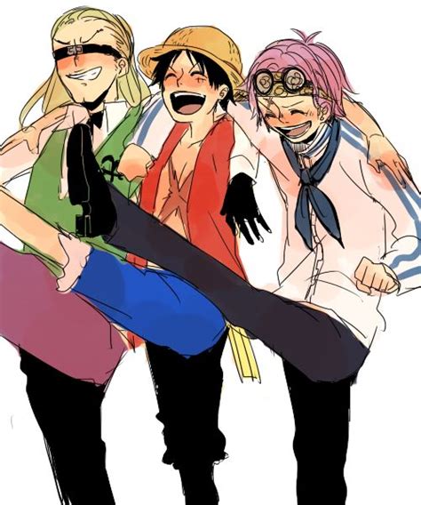 Luffy Coby and Helmeppo by Frayten on DeviantArt