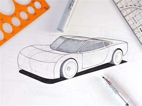 ArtStation - Drawing cars in perspective- 1