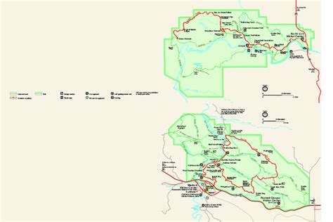 Theodore Roosevelt National Park Official Park Map - Theodore Roosevelt National Park • mappery