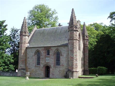 Abbey at Scone Palace. This is where they crowned the Kings and Queens of Scotland, on the Stone ...