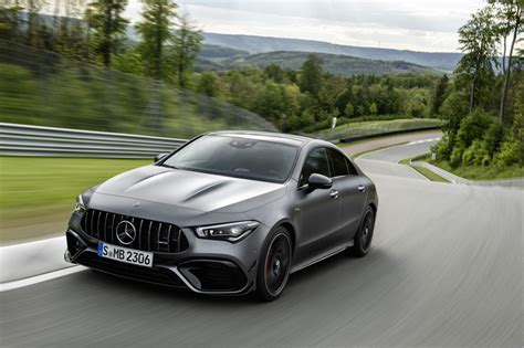 2020 Mercedes-AMG CLA 45 debuts AMG's most powerful turbo-four - SlashGear