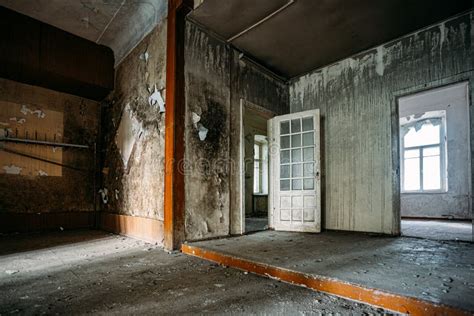 Dilapidated House Interior stock image. Image of roof - 56844113