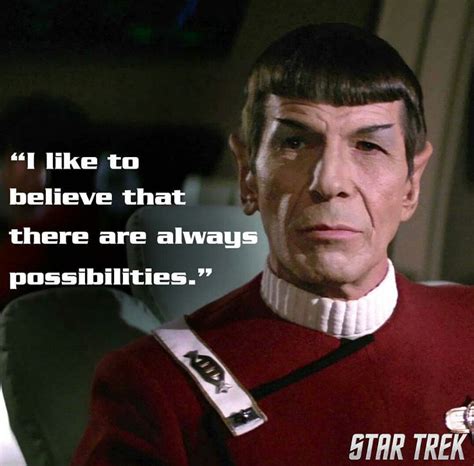 List : 27+ Best Spock Quotes (Photos Collection) | Fandom star trek, Star trek quotes, Star trek