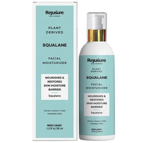 Buy Rejusure Plant Derived Squalane + Vitamin E Face Moisturiser Nourishes & Restores Skin ...