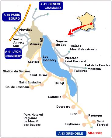 region diagram | Lake annecy, Annecy france, Annecy