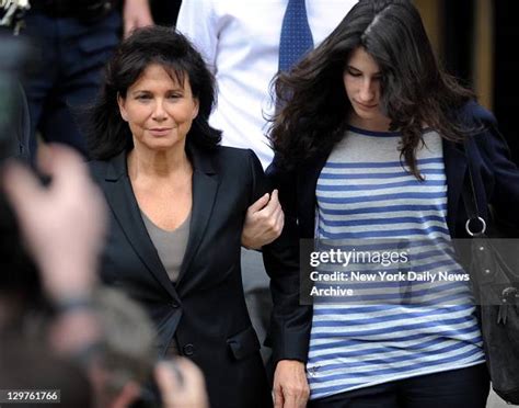 Dominique Strauss-Kahn wife Anne Sinclair and daughter Camille as ...