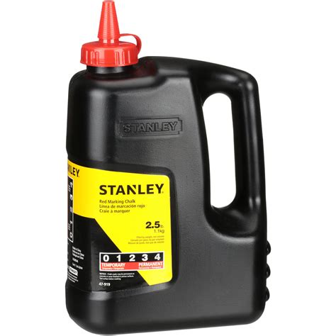 Stanley® Red Marking Chalk 2.5 lb. Jug - Walmart.com