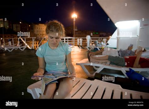 On a ferry in croatia hi-res stock photography and images - Alamy