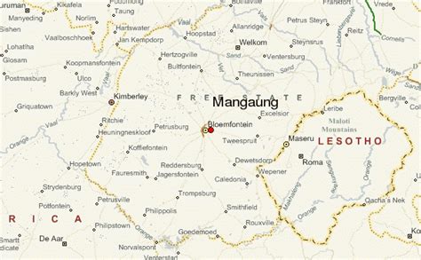 Mangaung Location Guide