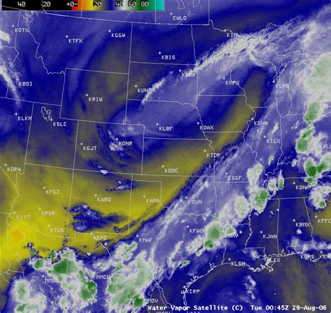 Water vapor channel interpretation — CIMSS Satellite Blog, CIMSS