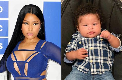 Nicki Minaj shares gallery of baby pics, writes note to son