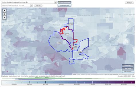 Chino, California (CA) Zip Code Map - Locations, Demographics - list of ...